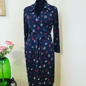 Vintage 1970's Esprit de Corps Wrap Dress